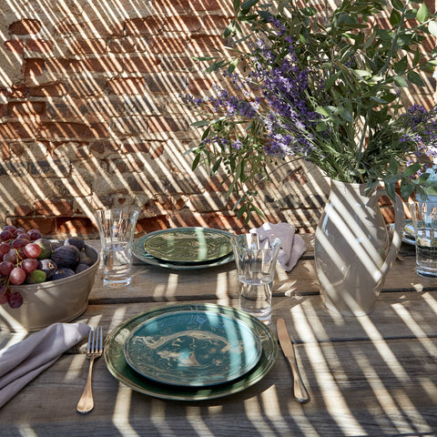 Fontana Dinner plate - 28 cm | 11'' - Forest green