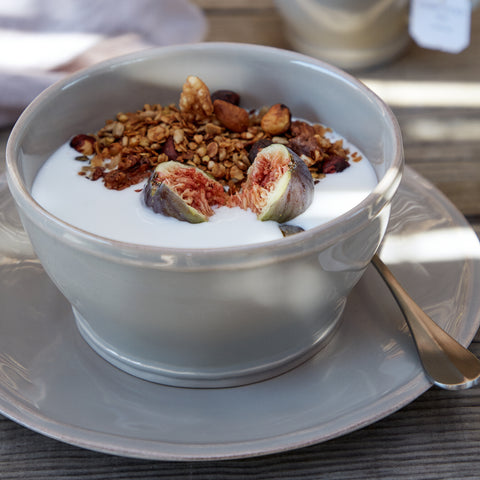 Fontana Soup/cereal bowl - 15 cm | 6'' - Dove grey