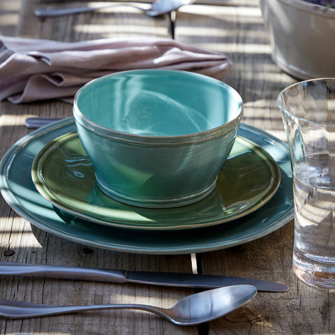 Fontana Soup/cereal bowl - 15 cm | 6'' - Turquoise