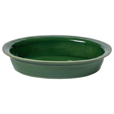 Fontana Oval baker - 40 cm | 16'' - Forest green