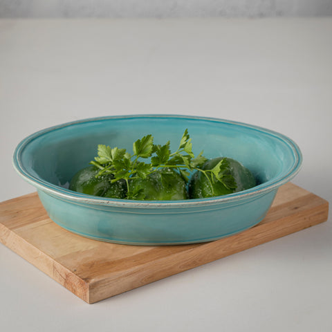 Fontana Oval baker - 34 cm | 13'' - Turquoise