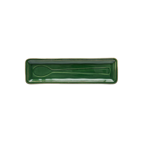 Fontana Spoon rest - 28 cm | 11'' - Forest green