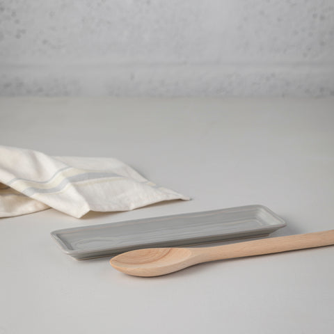 Fontana Spoon rest - 28 cm | 11'' - Dove grey