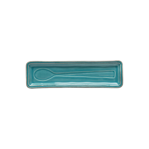 Fontana Spoon rest - 28 cm | 11'' - Turquoise