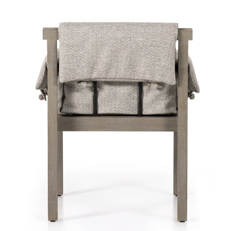 Galway Outdoor Dining Chair- Grey/ Faye Ash