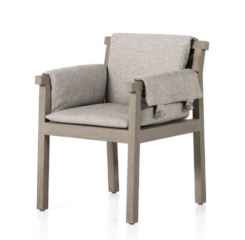 Galway Outdoor Dining Chair- Grey/ Faye Ash