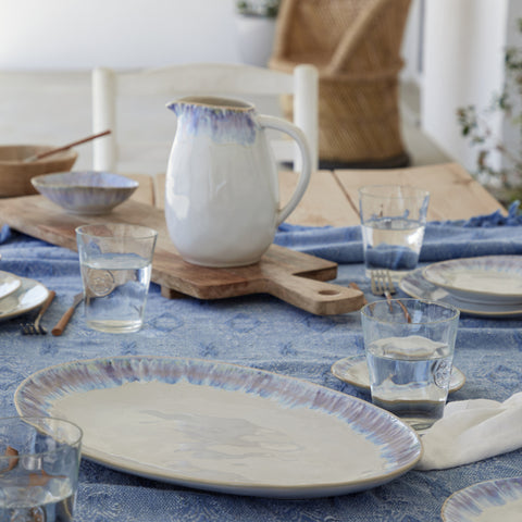 Brisa  Oval platter - 41 cm | 16'' - Ria blue