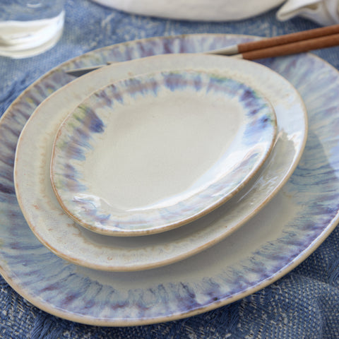 Brisa  Oval plate - 16 cm | 6'' - Ria blue