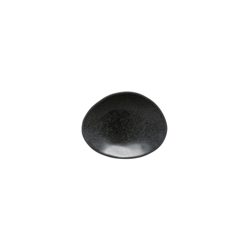 Livia  Oval plate - 16 cm | 6'' - Matte black