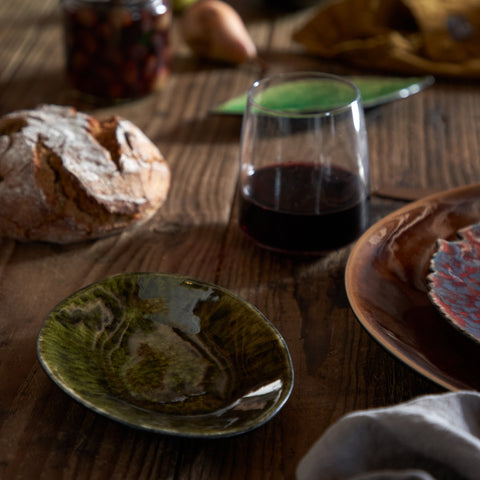 Riviera  Oval plate - 16 cm | 6'' - Forêts