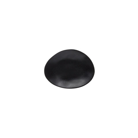 Riviera Bath  Oval plate - 16 cm | 6'' - Sable noir