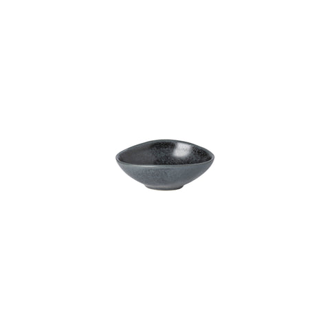 Livia  Oval bowl - 10 cm | 4'' - Matte black