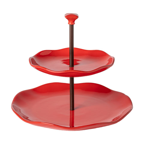 Cook & Host 2-Stage centerpiece - 29 cm | 12'' - Red