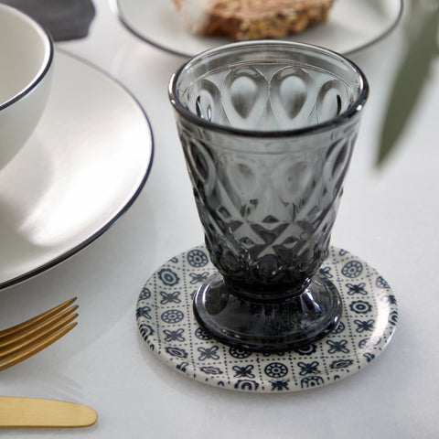 Augusta  Mini plate/coaster - 12 cm | 5'' - Diamond weave