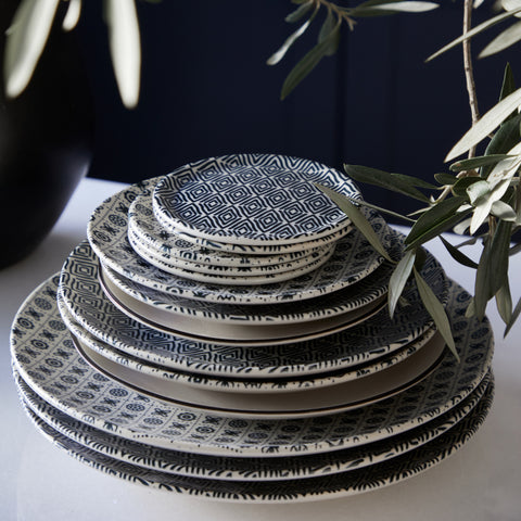 Augusta  Mini plate/coaster - 12 cm | 5'' - Diamond weave