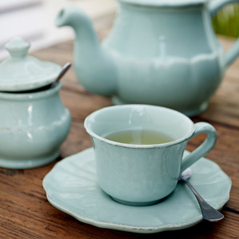 Impressions Tea cup and saucer - 0.22 L | 8 oz. - Robin's Egg blue