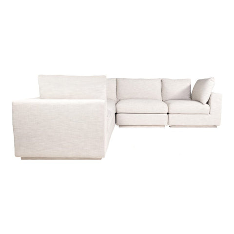 Justin Classic L Modular Sectional - Taupe