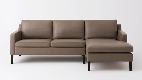 Skye 2-Piece Sectional Sofa With Chaise - Leather