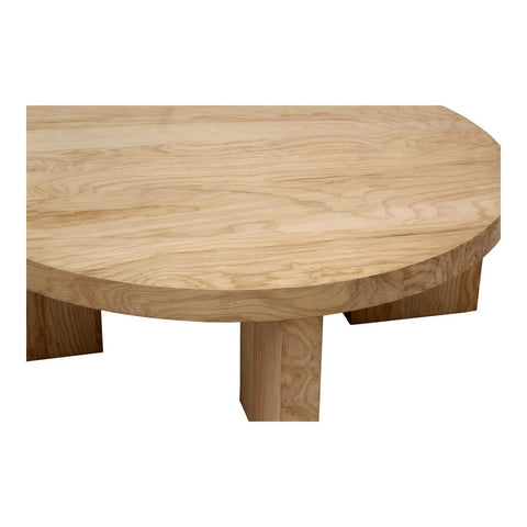 Oregon Round Coffee Table - Blonde