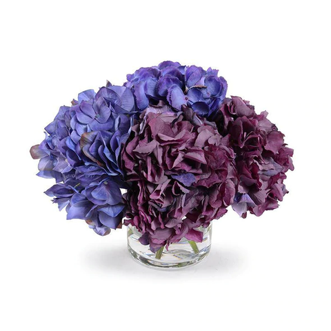 Hydrangea Arrangement - Purple-Blue