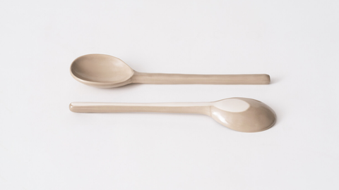 Sienna Stoneware Serving Spoon