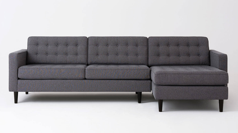 Reverie Apartment 2-Piece Sectional Sofa with Chaise - Fabric