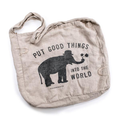 Put Good Things Into The World Messenger Bag