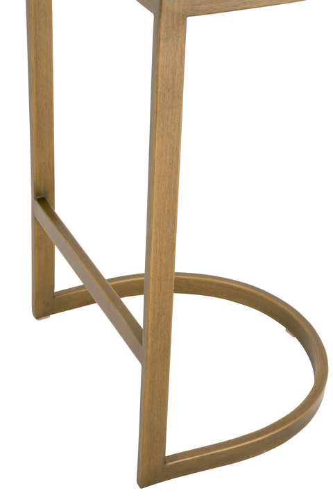 Cresta Counter Stool - Brushed Gold