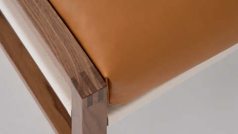 Chiara Ottoman - Leather