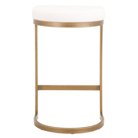 Cresta Counter Stool - Brushed Gold