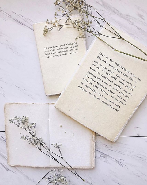 Large Deckle Edge Notebook