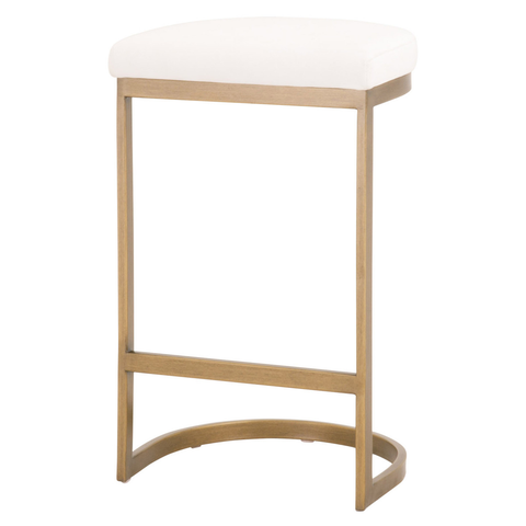 Cresta Counter Stool - Brushed Gold