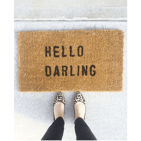 Door Mat - Hello Darling