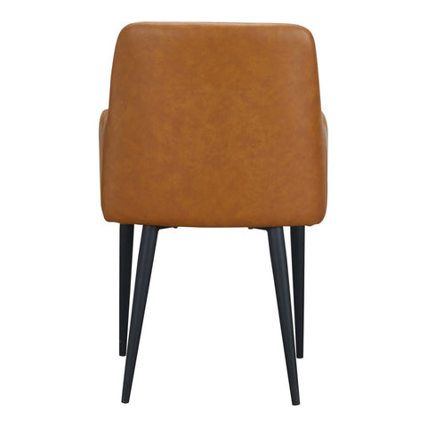 Cantata Dining Chair Tawny Vegan Leather