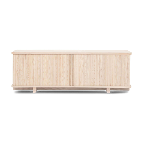 Tambour Credenza - Black