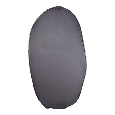 Foundry Mirror -Oval Black