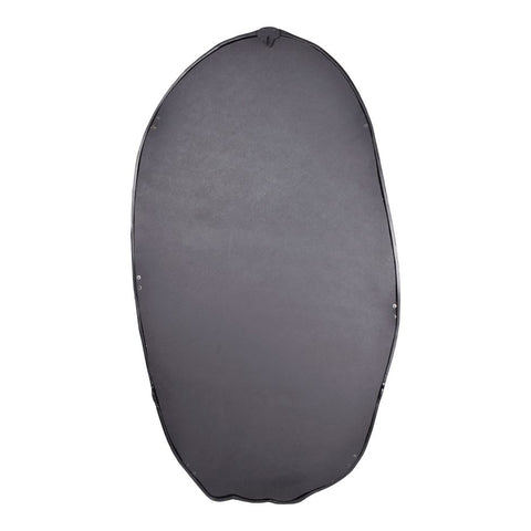 Foundry Oval Mirror - Black