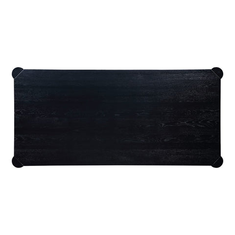 Post Dining Table - Large -Oak Black