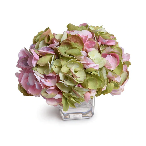 Hydrangea Arrangement - Pink-Green