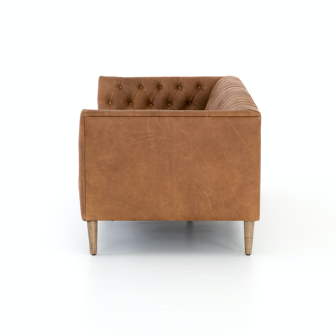 Williams Leather Sofa 75"- NW Camel