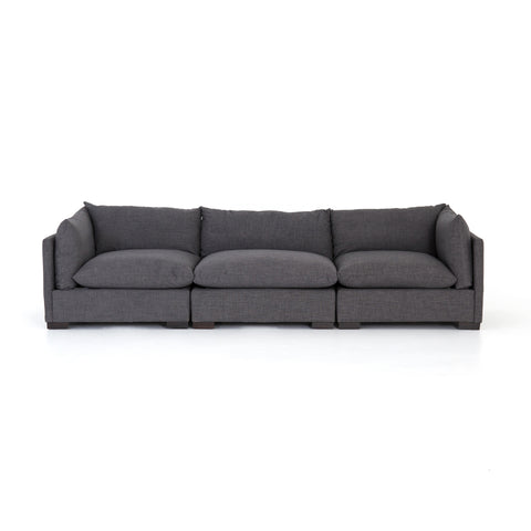 Westwood 3Pc Sectional-117"-Bennett Charcoal