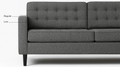 Reverie Apartment Sofa - Fabric