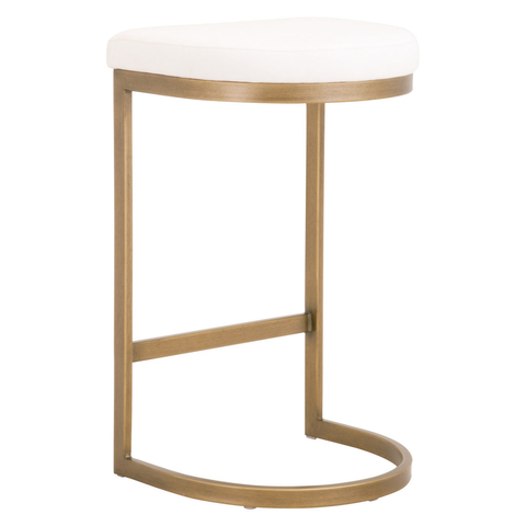 Cresta Counter Stool - Brushed Gold