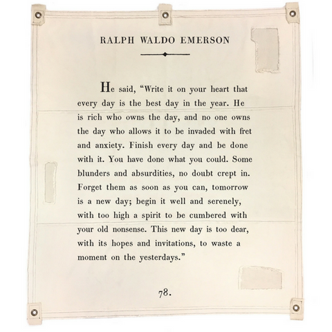 Ralph Waldo Emerson - Wall Tarp