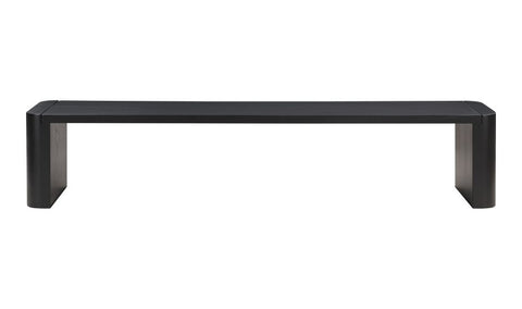 Post Dining Bench-Large Black