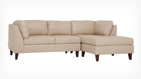 Salema 2-Piece Sectional Sofa with Chaise - Leather