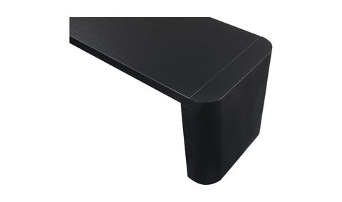 Post Dining Bench-Large Black