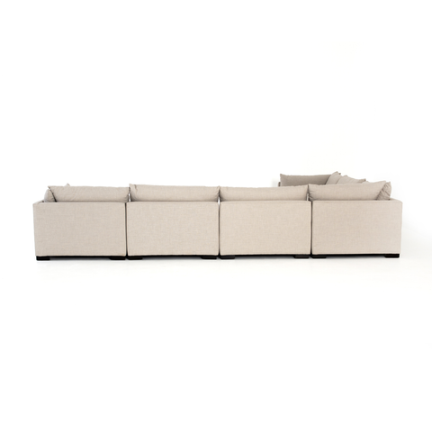 Westwood 6Pc Sectional w/ Ottoman-Bennett Moon
