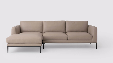 Oma 2-Piece Sectional Sofa with Chaise - Leather
