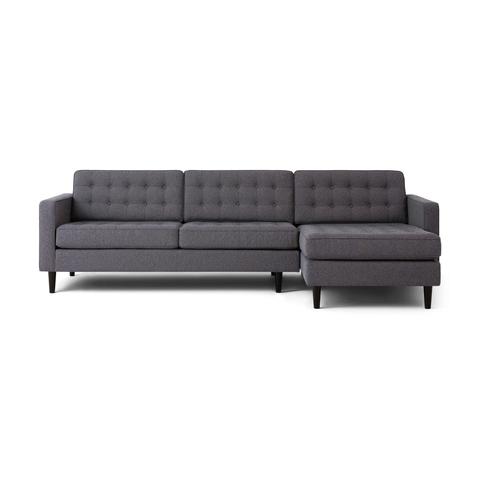 Reverie Apartment 2-Piece Sectional Sofa with Chaise - Fabric